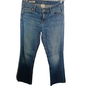 Banana Republic Contoured Boot Cut Medium Wash Blue Denim Jeans Women's 6